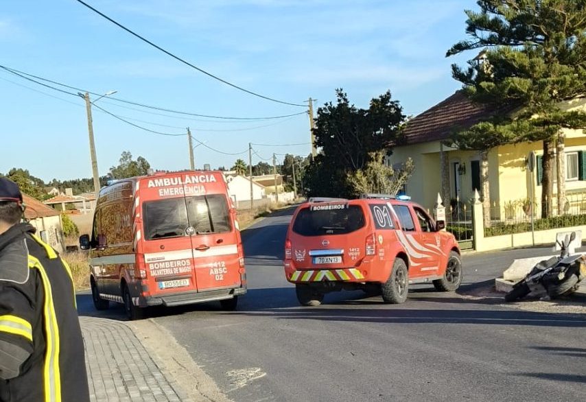 Motociclista ferido com gravidade em acidente no Granho