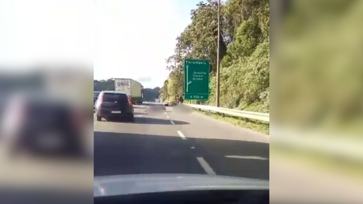 Mulher que morreu em acidente na BR-101 estava de carona em moto de aplicativo em Joinville