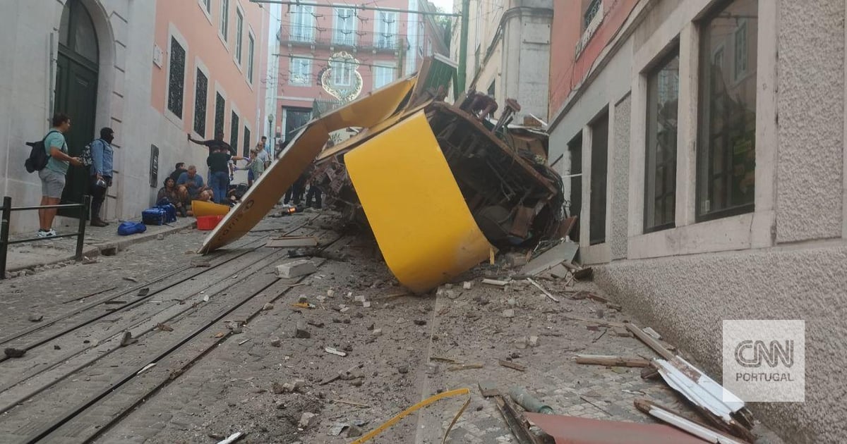 Pelo menos três pessoas morreram e várias ficaram feridas após descarrilamento do elevador da Glória, em Lisboa