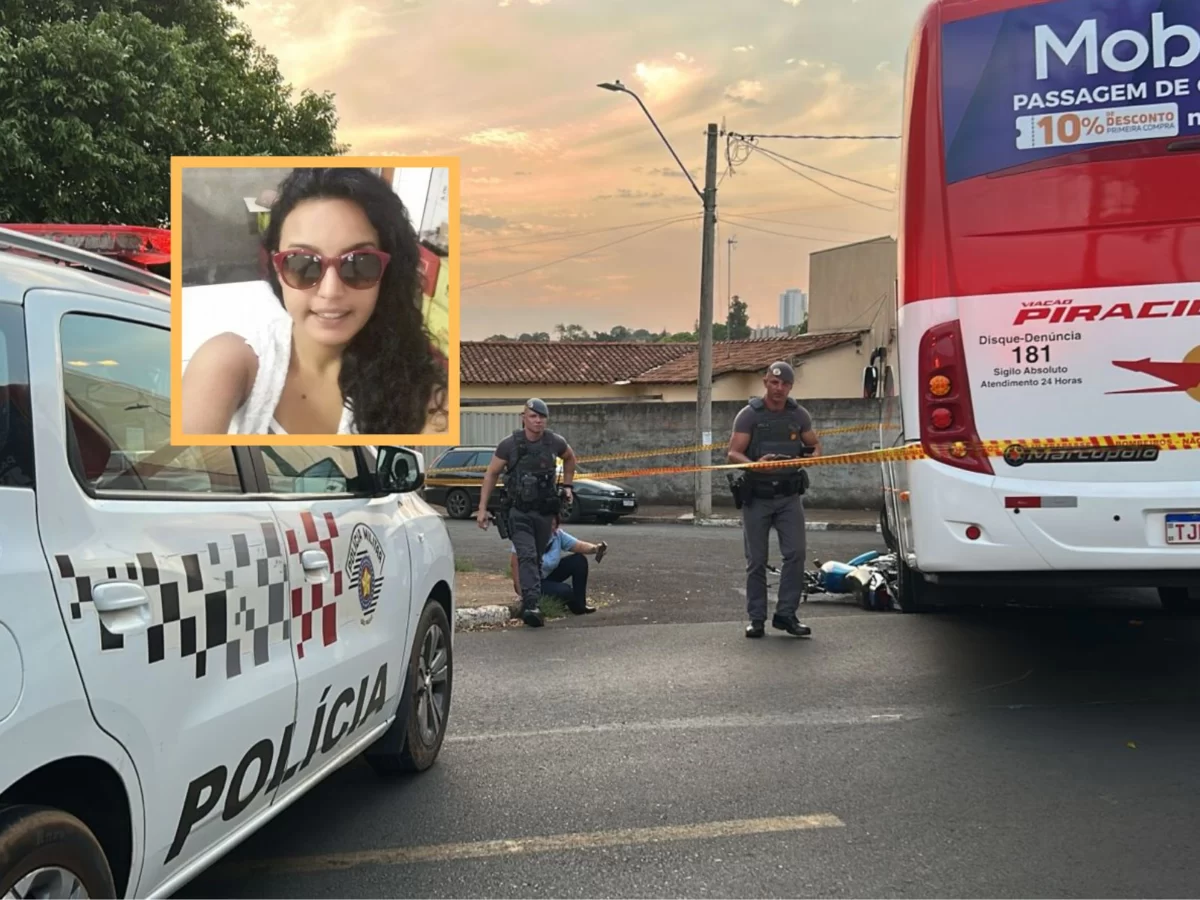 Polícia identifica vítima de acidente entre moto e ônibus em Araraquara