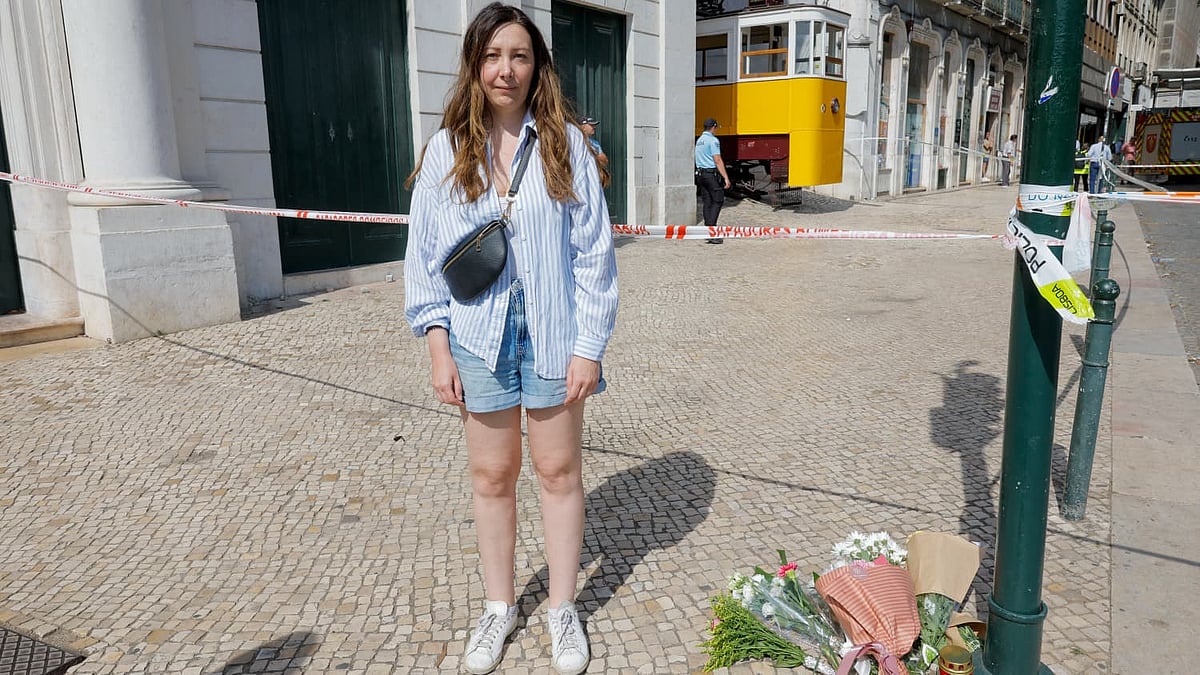 Turista Francesa Registra Passageiros Antes de Acidente