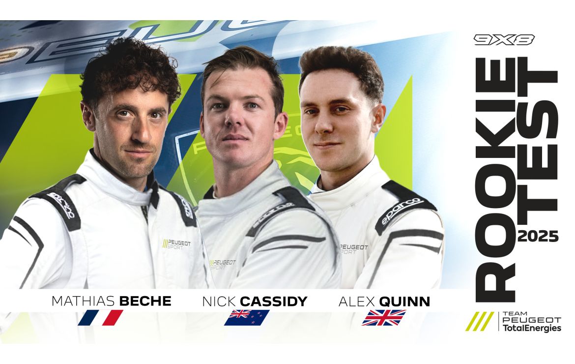 A equipa PEUGEOT TotalEnergies apresenta três pilotos estreantes no Bahrain Rookie Test | Peugeot