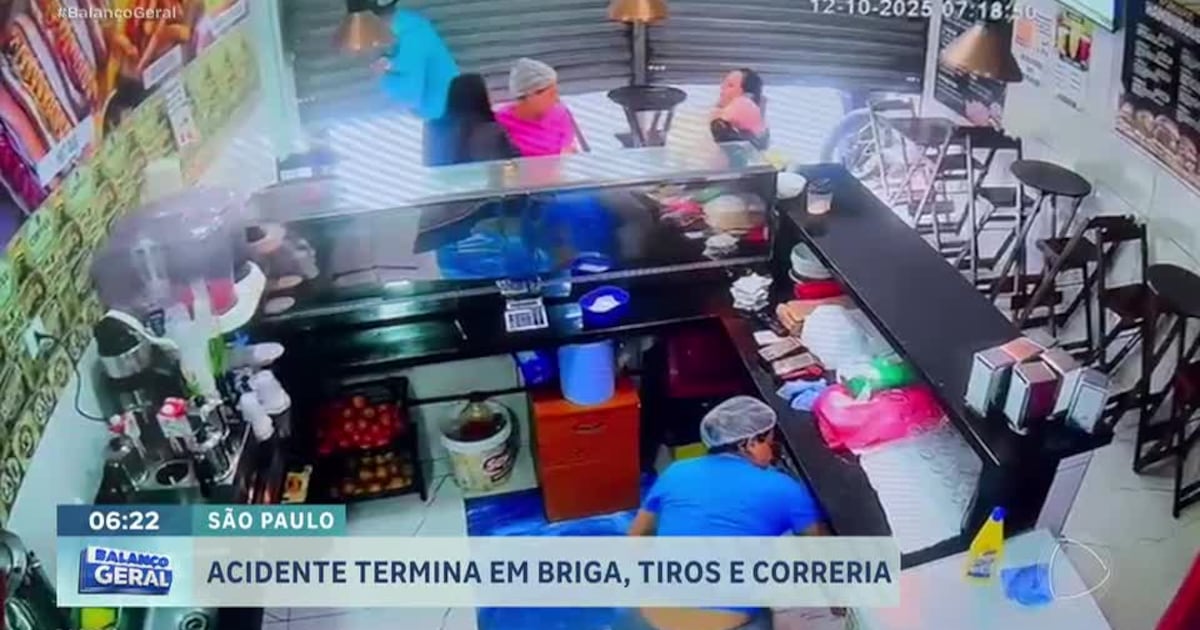 Acidente de trânsito vira briga e termina em tiroteio na zona sul de São Paulo – Record