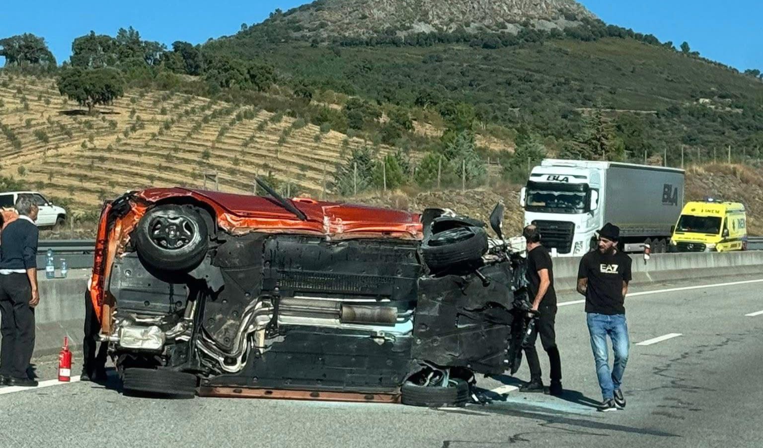 Acidente em Lamas de Orelhão faz uma vítima mortal
