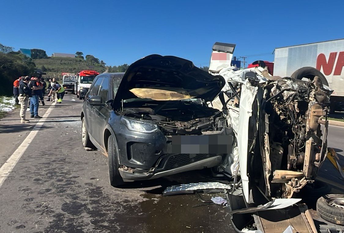 Acidente entre três veículos resulta em uma morte Trevo na Tela Sul