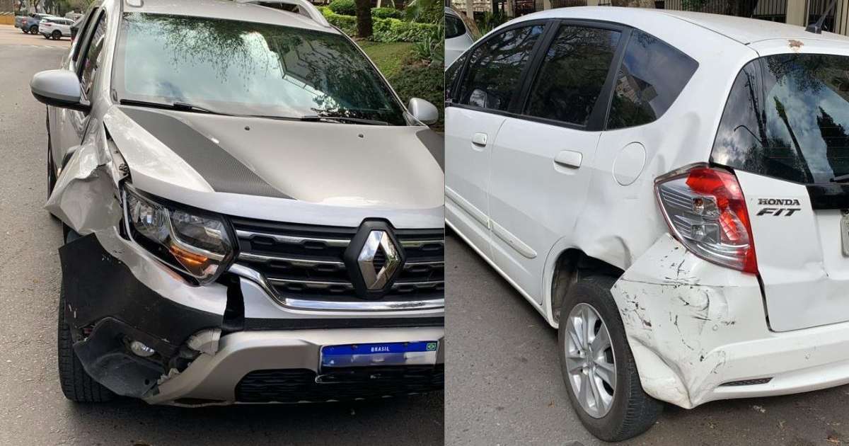 Crise de espirros causa acidente em bairro nobre de Porto Alegre