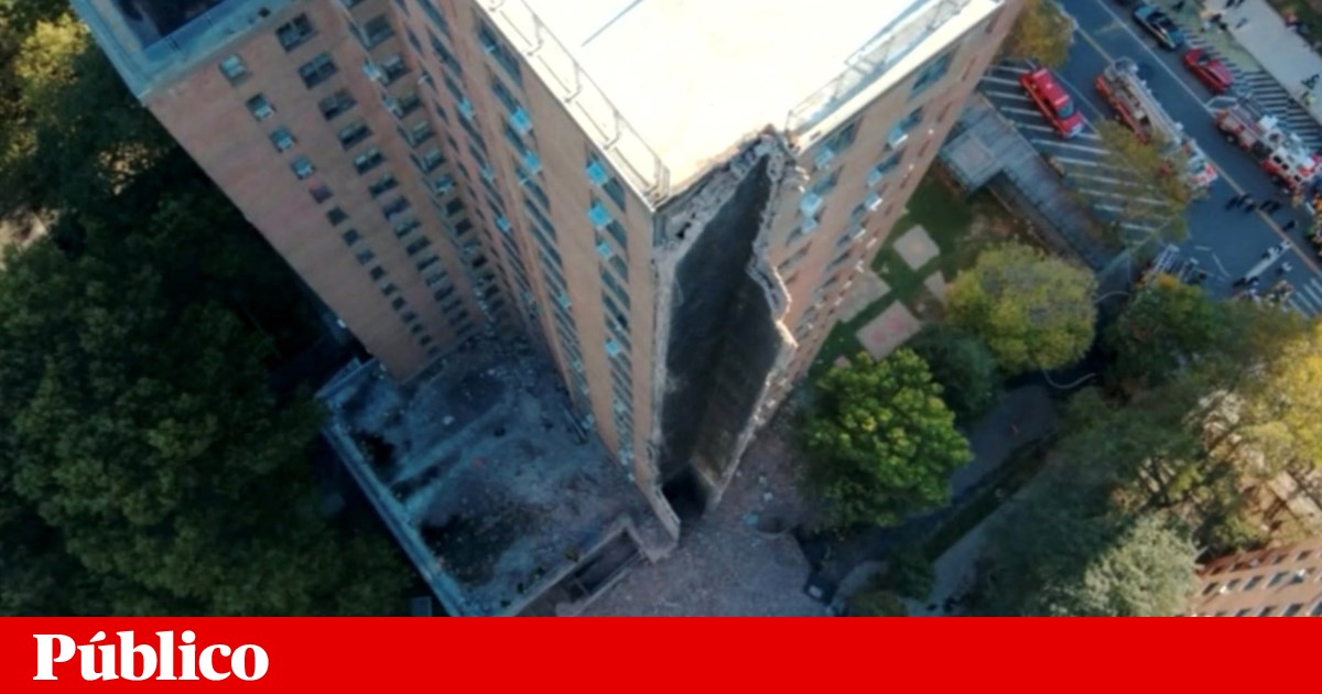 Edifício de 20 andares colapsa parcialmente em Nova Iorque | EUA