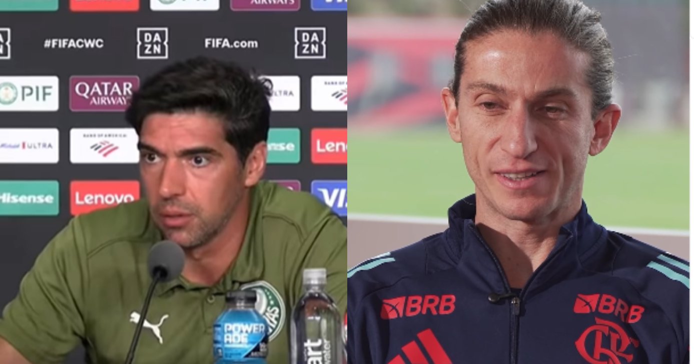 Enquanto Abel ganha R$ 3M no Palmeiras, Filipe Luís recebe só isso no Flamengo