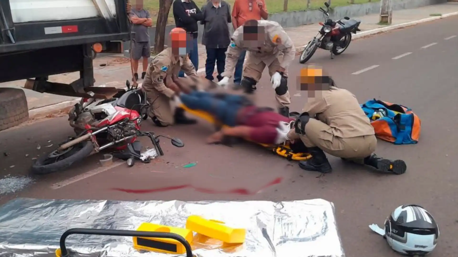 Filho de pastor segue em estado grave após acidente de moto em Anastácio