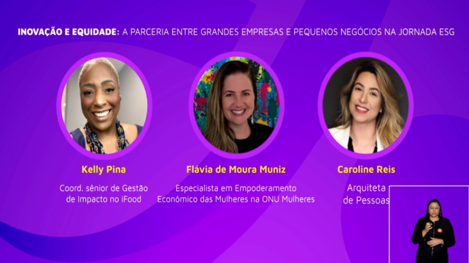 INOVAÇÃO E EQUIDADE: A PARCERIA Entre Grande Empreas E Pequenos Negócios na Jornada Esg