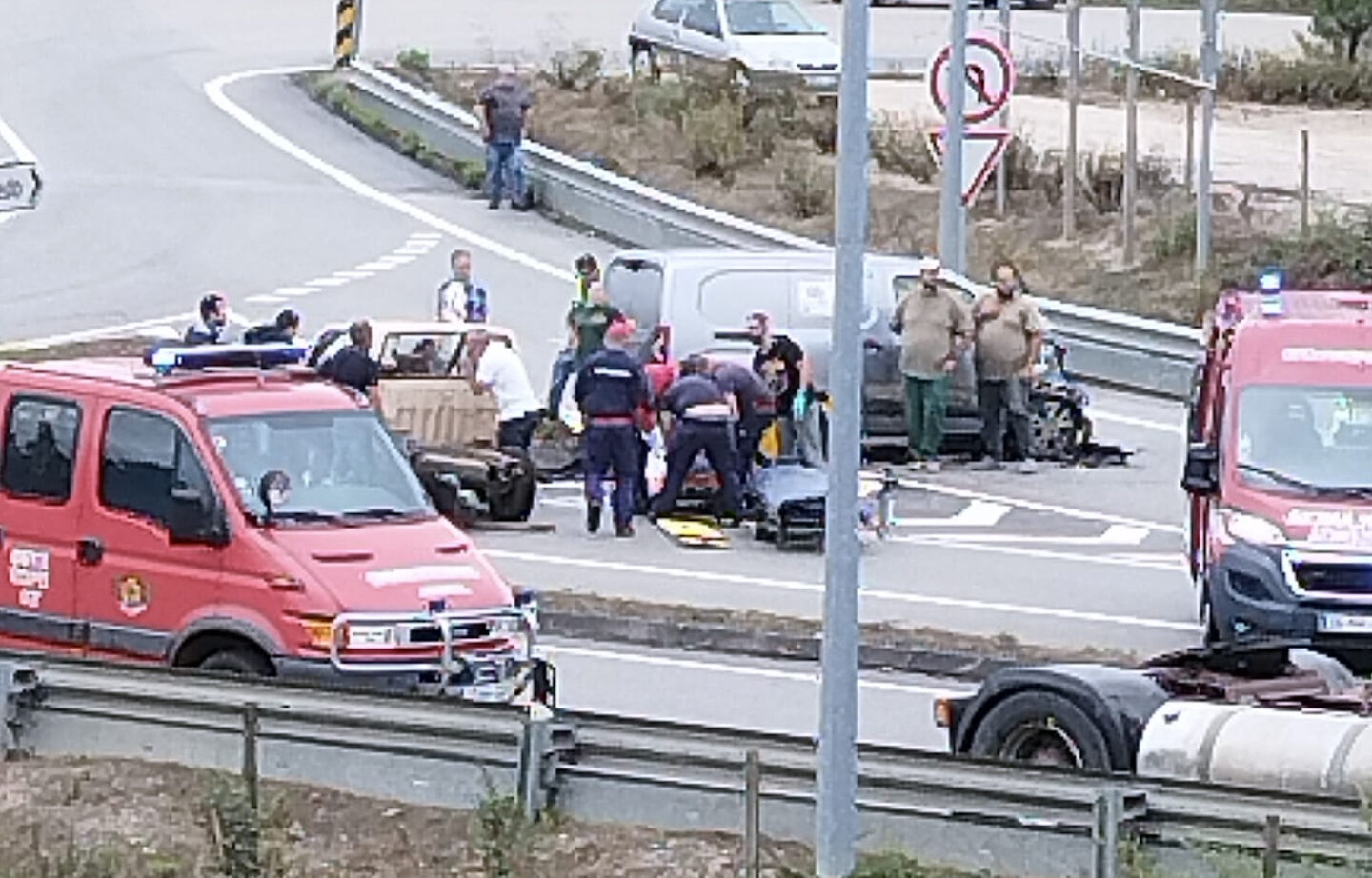Morreu homem que tinha ficado ferido com muita gravidade no acidente de Arganil