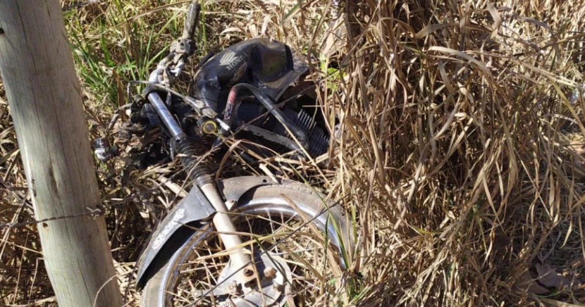 Motociclista fica gravemente ferido em acidente na BR-458, próximo à entrada do Faisão