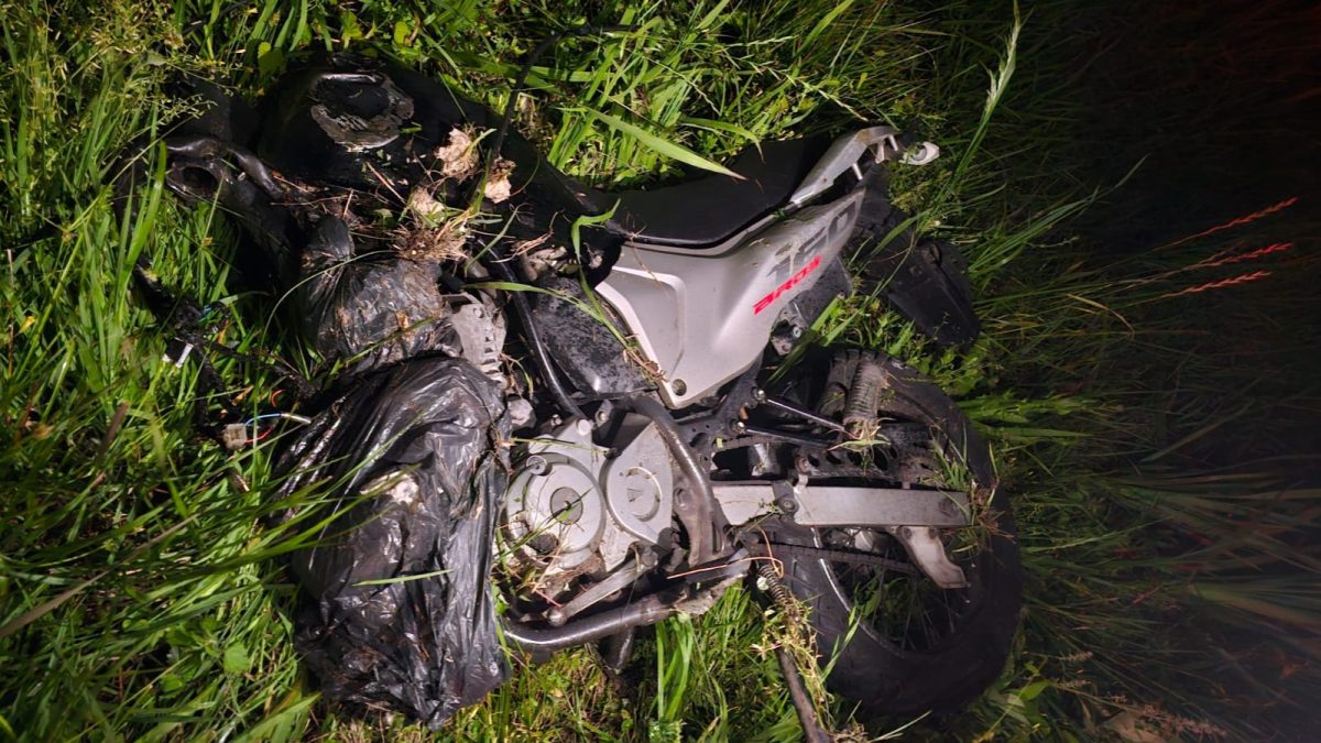 Motociclista fica gravemente ferido em acidente na BR-471 em Santa Cruz