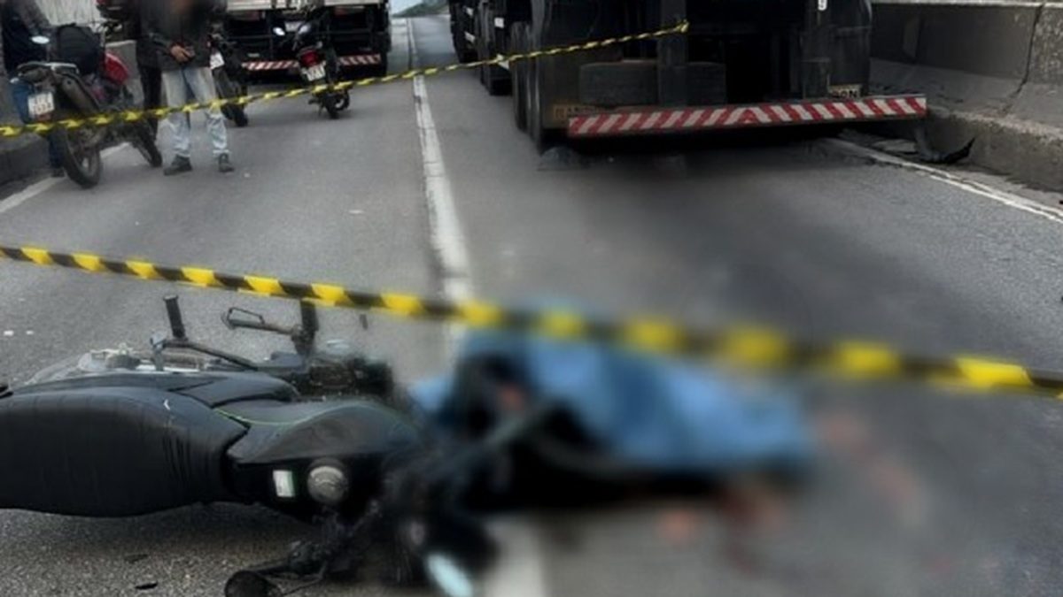 Motociclista morre em acidente na BR-101, no Litoral de SC