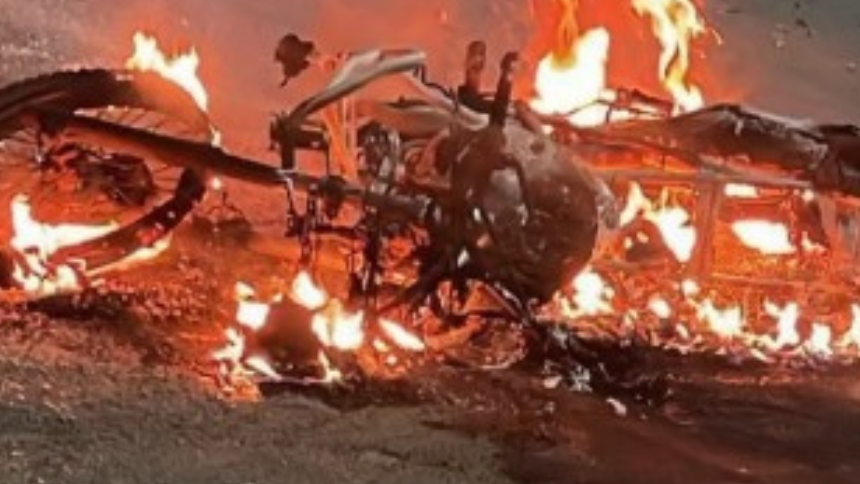 Politec identifica corpo carbonizado resultado de acidente de moto na MT-251