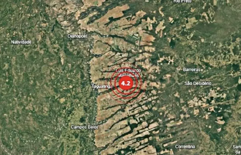 Tremor de terra registrado na Bahia é sentido por moradores do Tocantins - Portal Voz do Campo