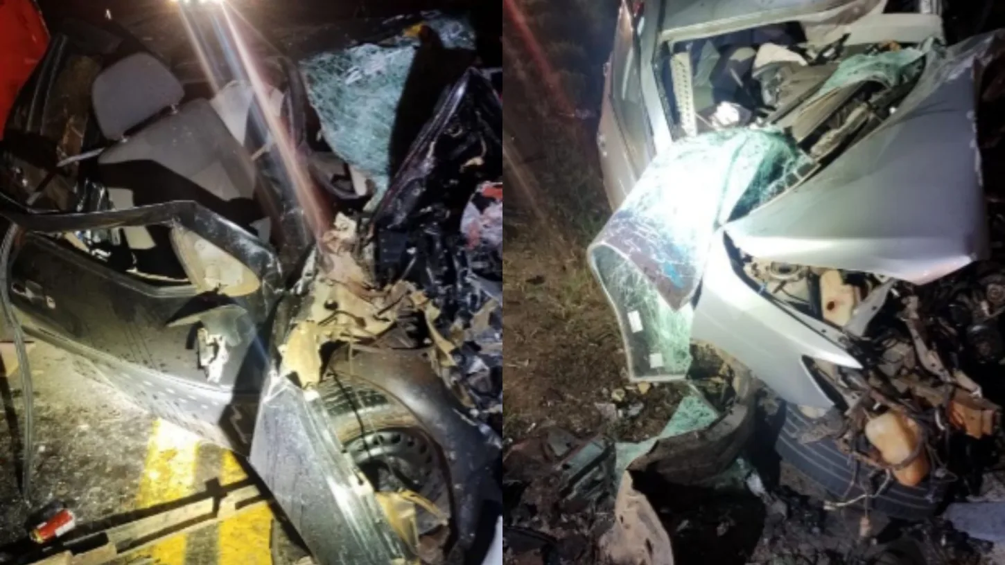 Três pessoas morrem após grave acidente na região da Chapada, na GO-020