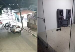 Agências bancárias são alvos de explosões em Ijaci; criminosos fugiram – Varginha Online