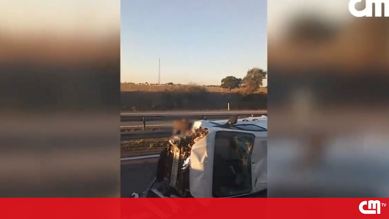 Acidente com sete carros faz quatro vítimas na A2 - Vídeos