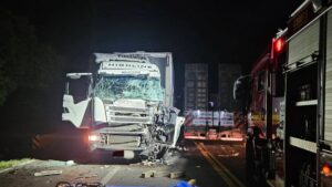 Acidente com sete veículos deixa três feridos na BR-386, em Soledade