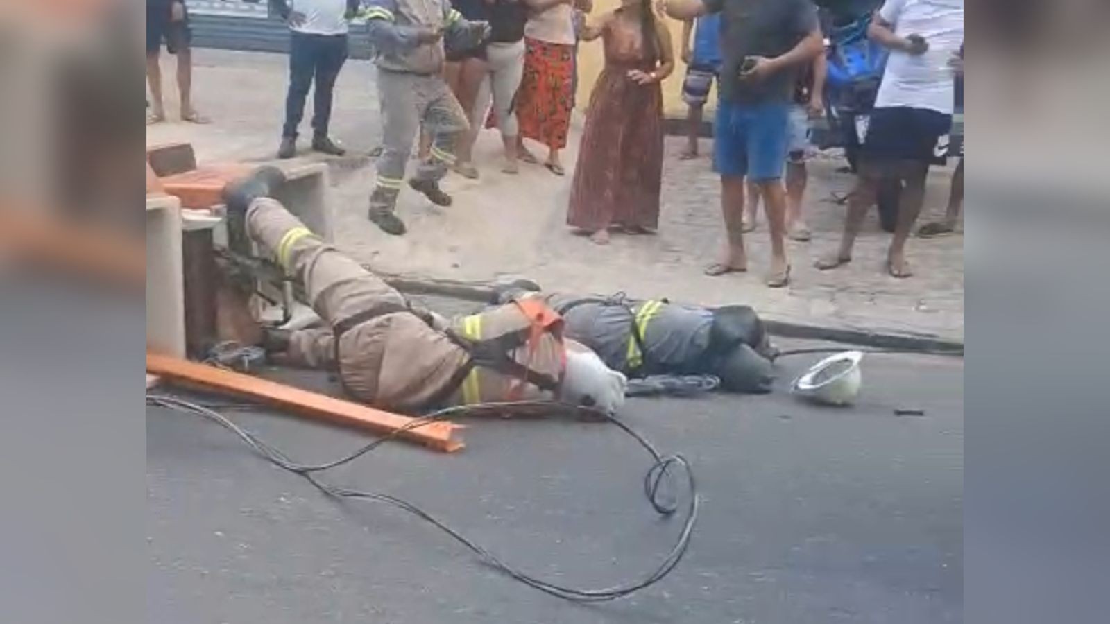 Acidente deixa trabalhadores de energia feridos em Ananindeua - G1