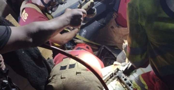 Após 10 horas de trabalho, vítimas de acidente em Canguçu são resgatadas com vida