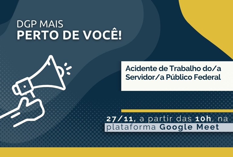 DGP Mais Perto de Você aborda Acidente de Trabalho nesta quinta (27) — Instituto Federal de Alagoas