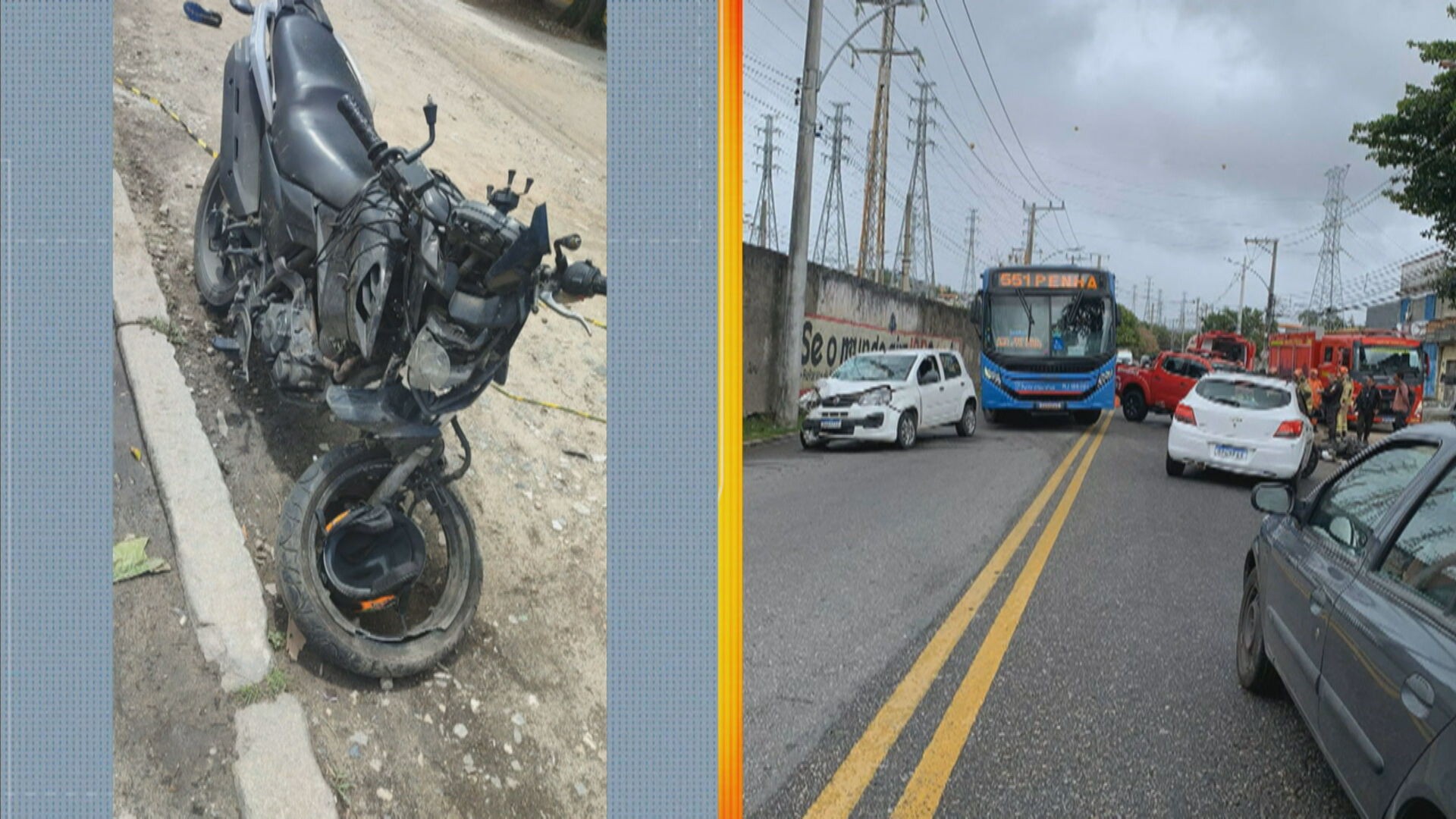 Família descobre morte de mototaxista em acidente pelas redes sociais