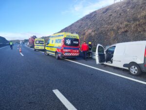 Homem gravemente ferido em acidente na A4 em Mirandela