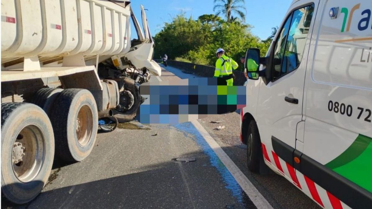 Homem morre em acidente na BR-101, na Grande Florianópolis