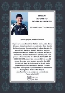 Jovem motociclista que morreu em acidente na ERS-142 entre Carazinho e Não-Me-Toque será sepultado nesta segunda-feira