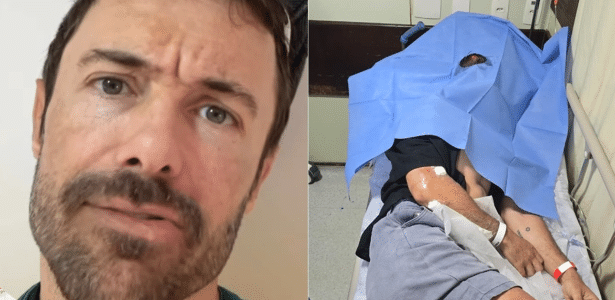 Kayky Brito mostra registros no hospital após sofrer acidente