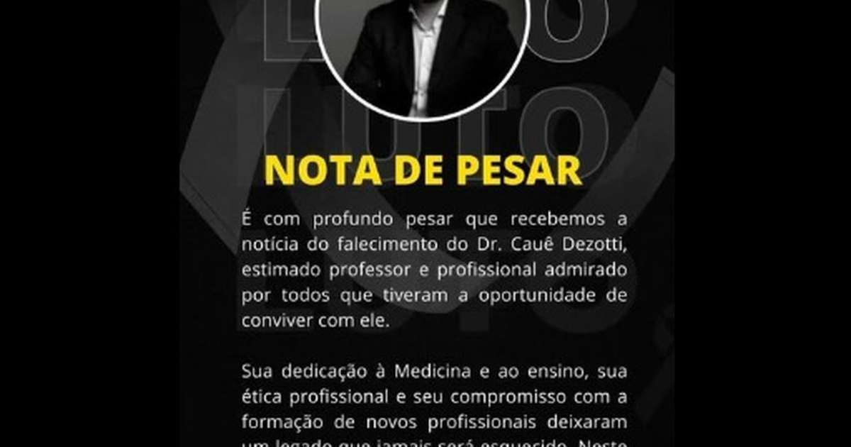 Médico palmeirense morto em acidente estava realizando um sonho