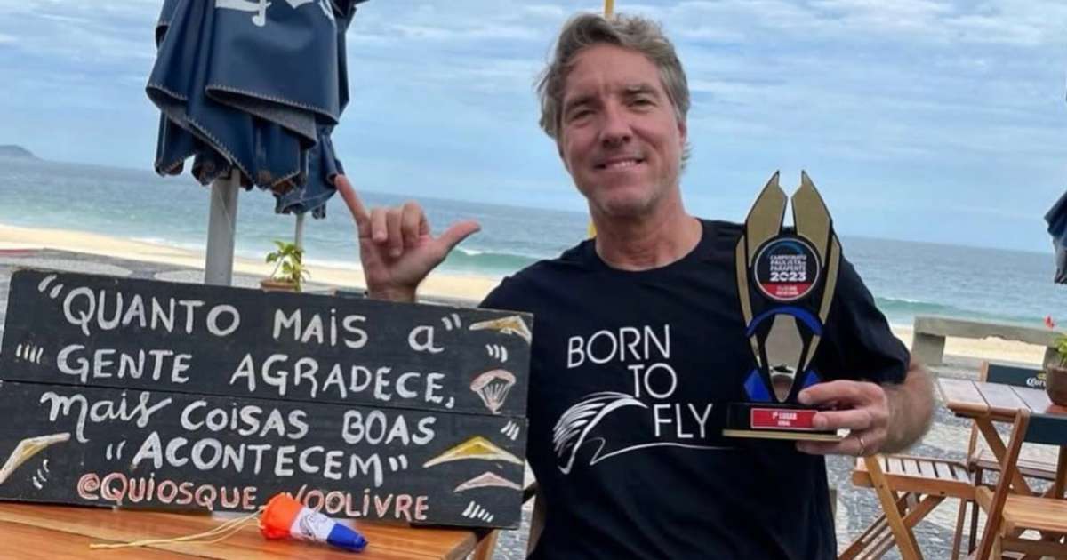 Morre Philip Haegler, bicampeão brasileiro de asa-delta, em acidente no RJ