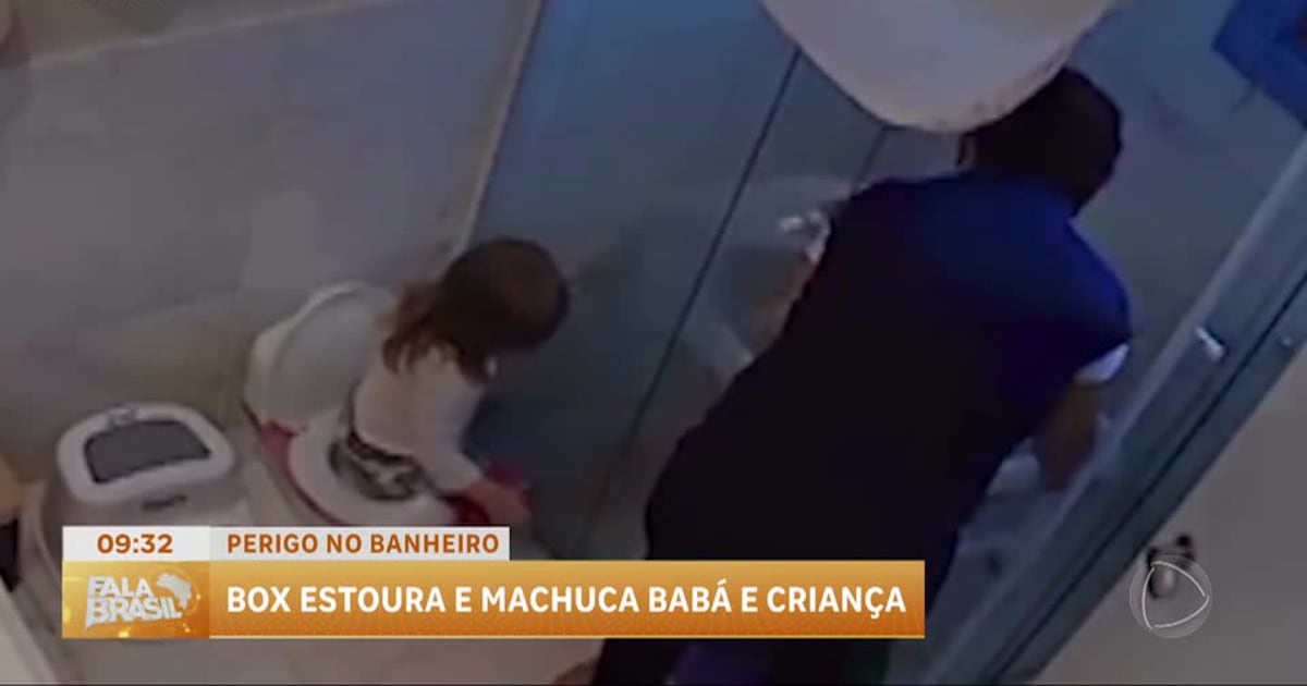Saiba como evitar acidente com box de vidro no banheiro – Record