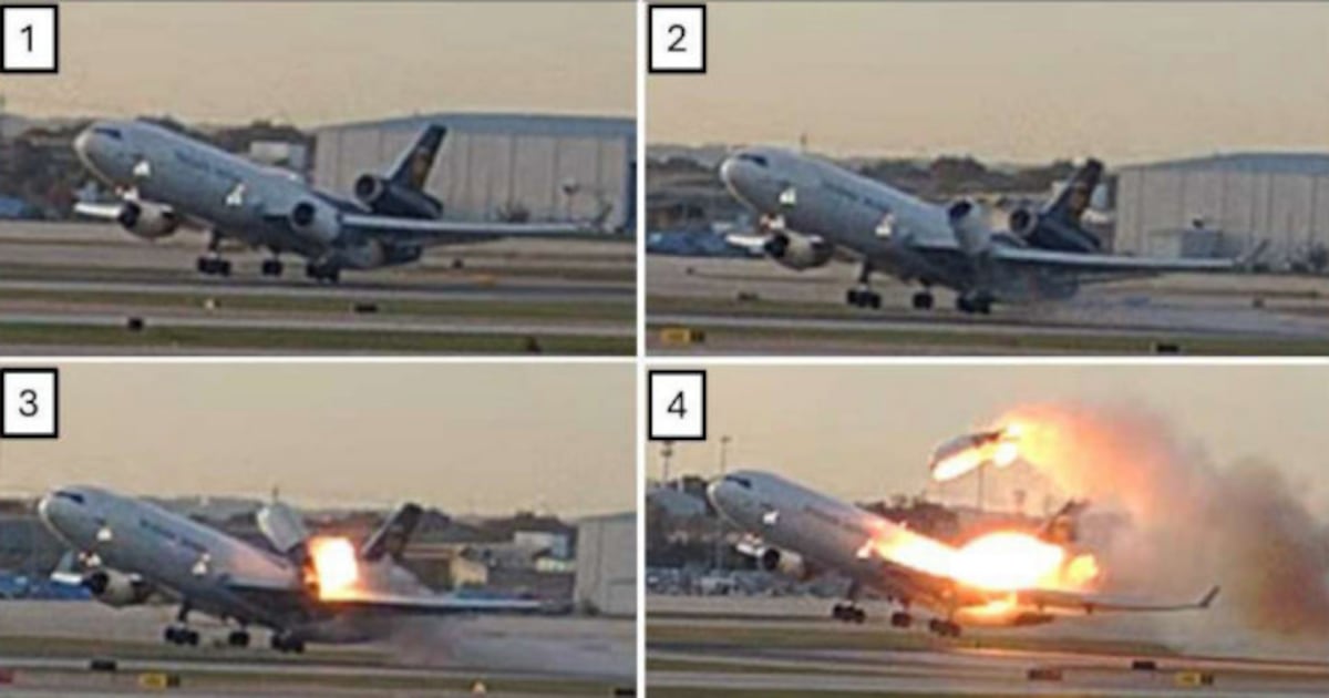 Sequência de fotos mostra momento em que motor de avião se desprendeu da asa e causou acidente – Noticias R7