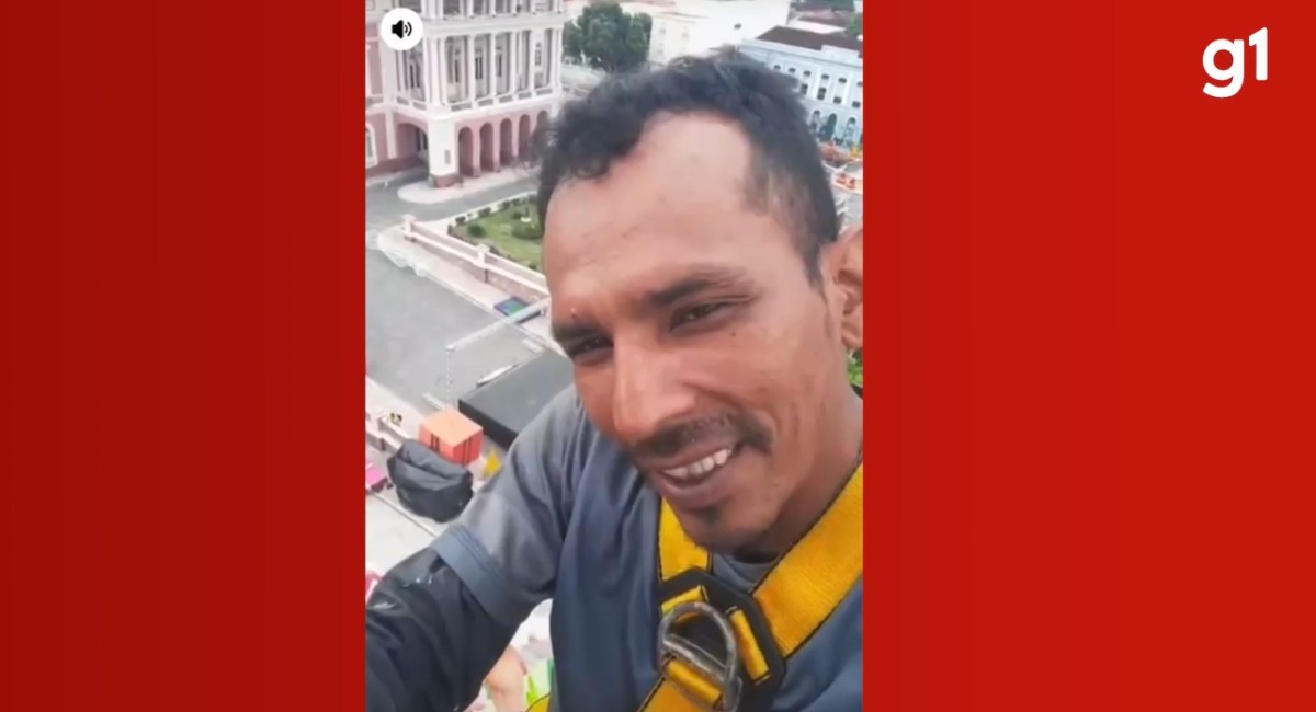 Trabalhador morto em guindaste gravou montagem de Natal há 3 anos - G1 - Globo