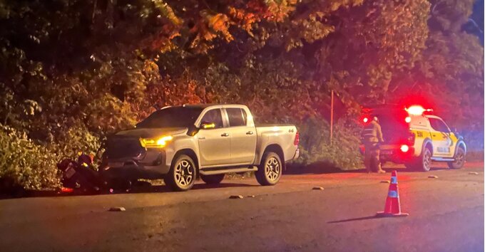 VÍDEO: Acidente grave deixa um morto e uma mulher ferida na SC-283, em Concórdia