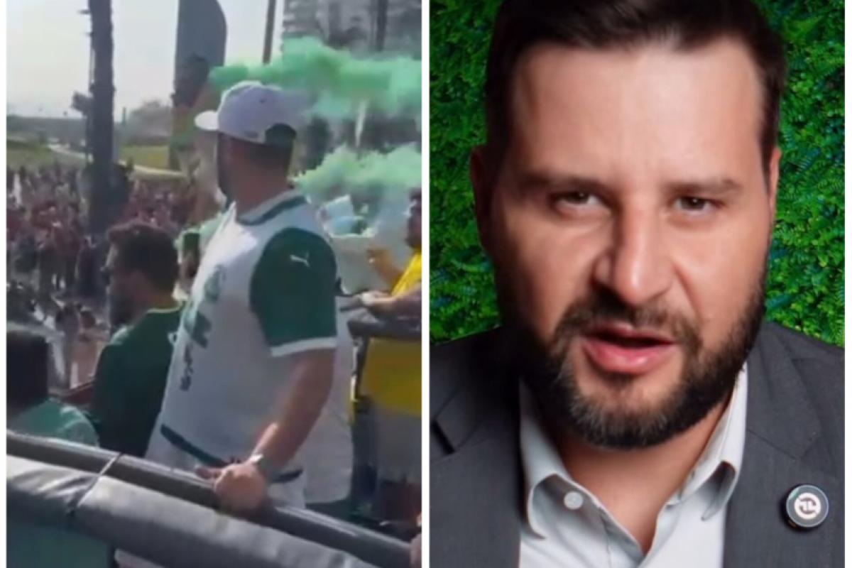 Vídeo mostra momento do acidente que matou médico palmeirense