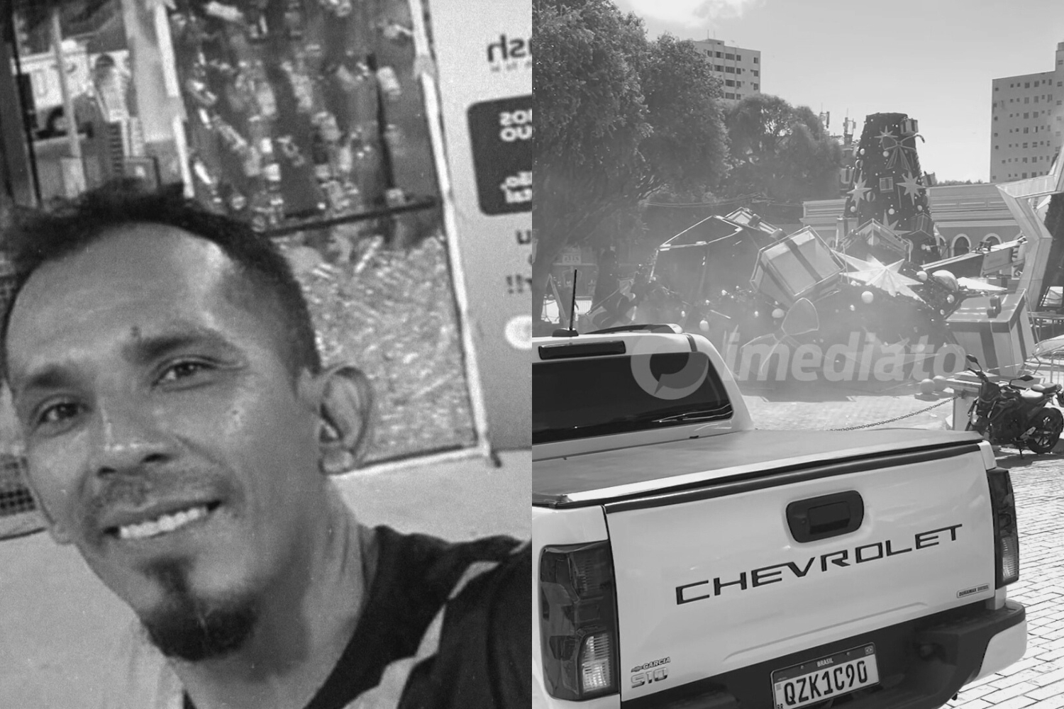 Vítima de acidente com guindaste no Largo de São Sebastião morre no hospital