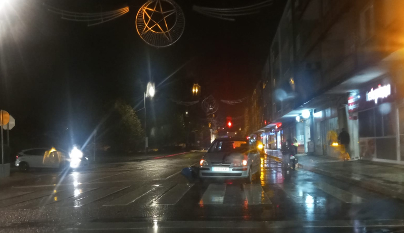 acidente provoca constrangimentos na Avenida Afonso Henriques