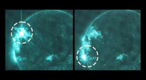 Explosões violentas no Sol causam apagão de rádio na Terra