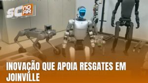 Robôs da UDESC reforçam operações de resgate dos Bombeiros de Joinville