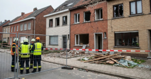 Bomba da Segunda Guerra explode em Hanau, Alemanha, danifica 28 residências e afeta 58 pessoas após erro de identificação do artefato.