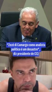 O presidente da CCJ do Senado, Otto Alencar, criticou o comentário de Zezé di Camargo sobre filhas do Silvio Santos: ‘é um cantor sofrível, mas como analista político é um desastre’, disse o senador. #CanalUOL #UOL #Senado #ZezédiCamargo #noticias #política