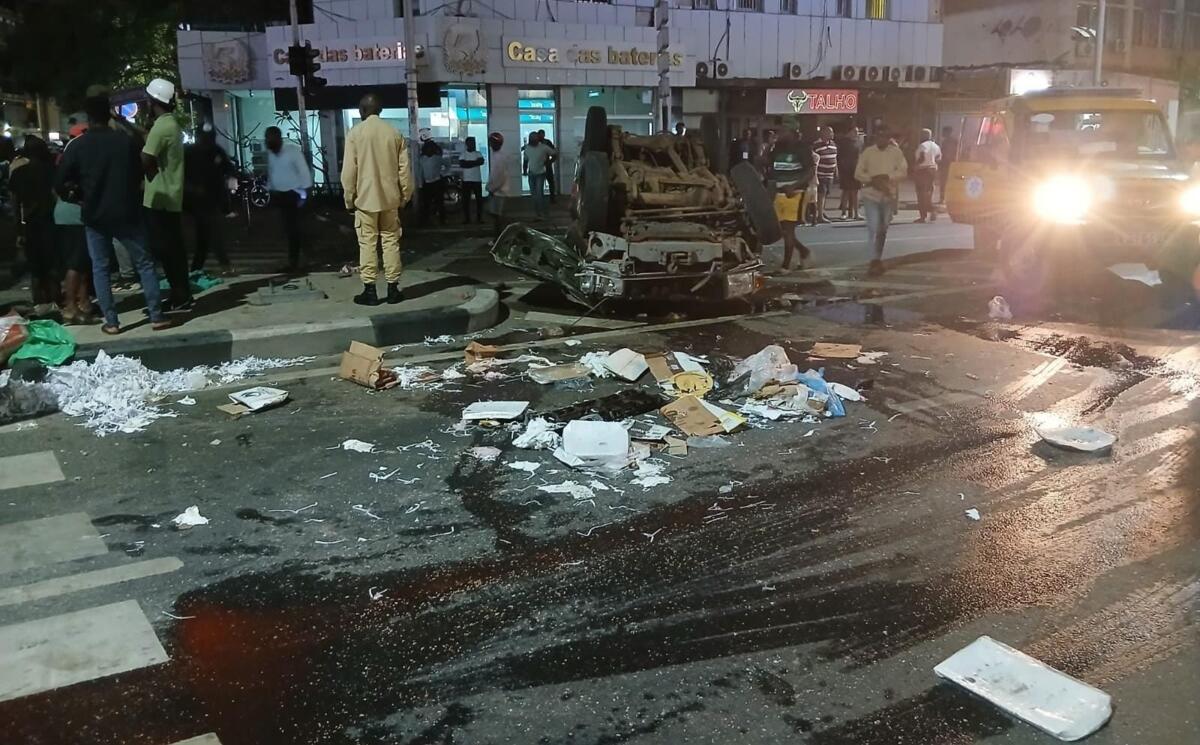 Acidente de viação na Av. Brasil causou a morte de cinco pessoas esta madrugada
