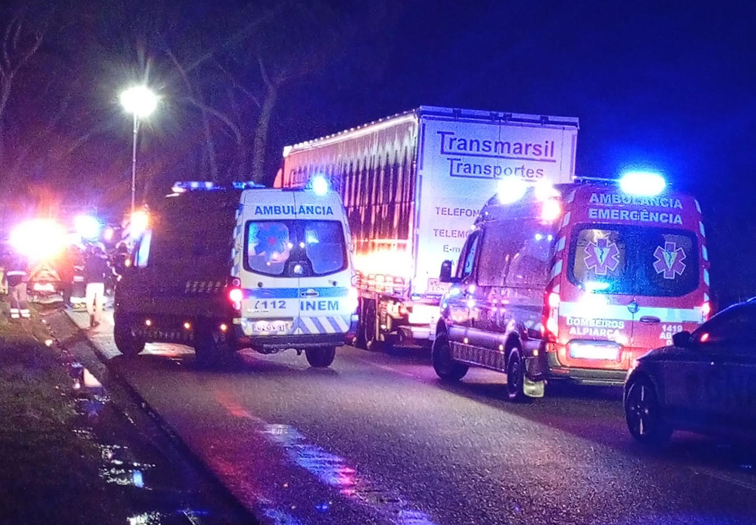 Acidente grave provoca um morto em Almeirim