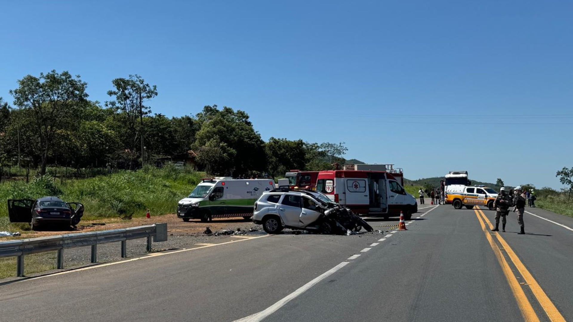 Acidente na BR-135 em Buenópolis deixa 4 pessoas mortas - G1 - Globo