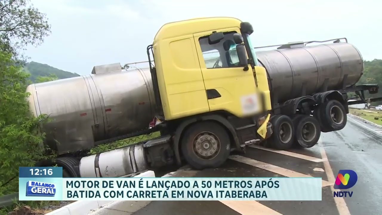 Acidente na BR-282 em Nova Itaberaba reforça preocupação com segurança