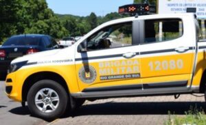 Caminhão de Candelária se envolve em acidente com morte na RSC-287